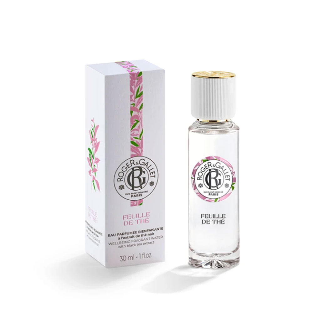 Roger Gallet Feuille De The Eau Parfumee Wellbeing Fragrant Water Ml