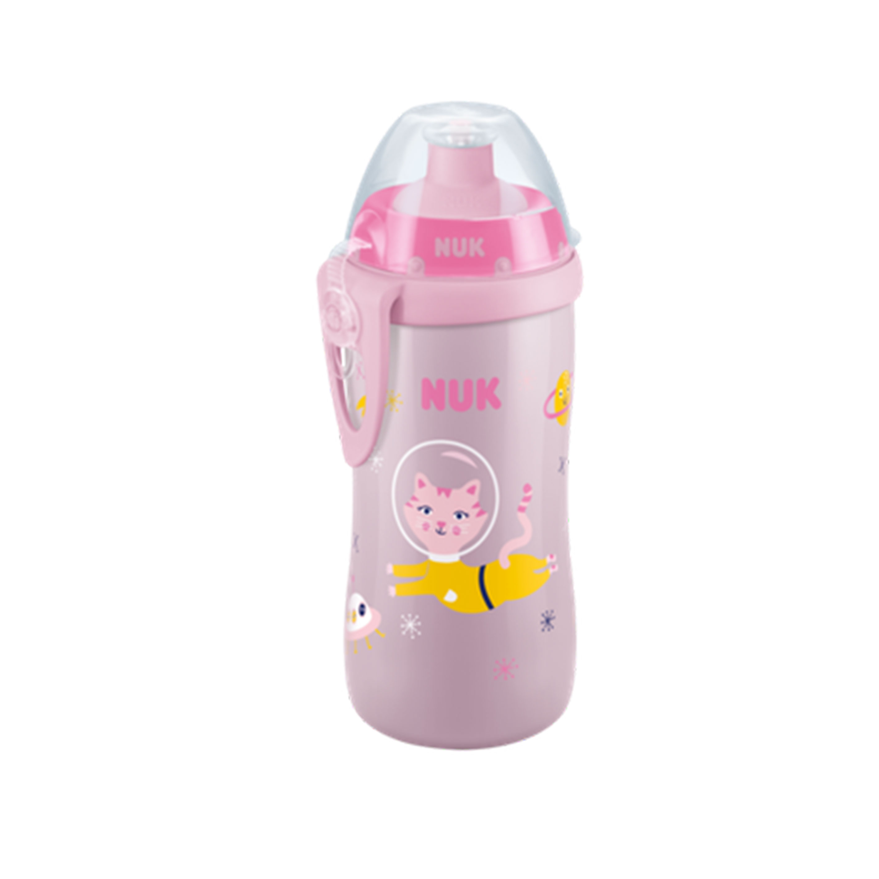 NUK Bottiglia per bere Junior Tazza 300 ml, blu robot 