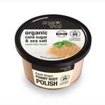 Organic Shop Cane Sugar & Sea Salt Foamy Body Polish 250ml