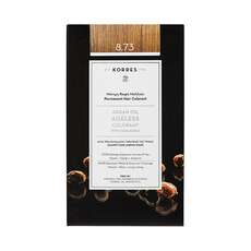 Korres Argan Oil Ageless Colorant Μόνιμη Βαφή Μαλλιών Νο 8.73 Χρυσή Καραμέλα 50ml