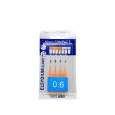 Pierre Fabre Oral Care Elgydium Mono Compact Orange 0.6mm 4τεμ