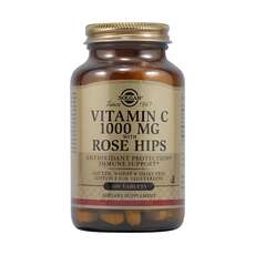 Solgar Vitamin C with Rose Hips 1000mg 100 Ταμπλέτες