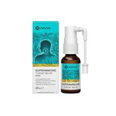 Agan Suprammune Throat Spray 20ml (Προστασία & Αντιμετώπιση του Ερεθισμένου Λαιμού - Πονόλαιμος & Βραχνάδα)