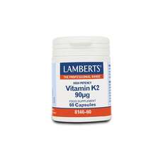 Lamberts Vitamin K2 90μg Συμπλήρωμα Βιταμίνης K2, 60caps