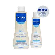 Mustela Gentle Shampoo 500ml με Δώρο Mustela Gentle Shampoo 200ml
