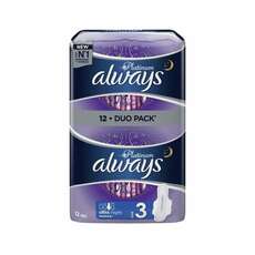 Always Platinum Ultra Night Size 3 12τμχ