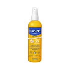 Mustela Bebe High Protection Sun Spray SPF50 Βρεφικό Αντηλιακό Γαλάκτωμα Προσώπου Σώματος 200ml