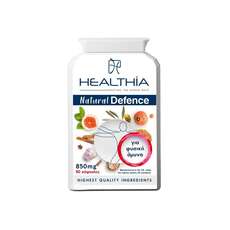 Healthia Natural Defence 850mg Συμπλήρωμα Διατροφής Για Την Ενίσχυση Του Ανοσοποιητικού 90caps