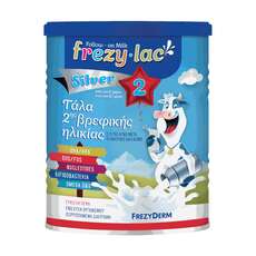 Frezyderm – Frezylac Silver 2 Αγελαδινό Γάλα για Βρέφη από τον 6ο έως τον 12ο Μήνα 400gr