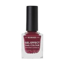 Korres Βερνίκι Νυχιών Gel Effect Nail Colour 74 Berry Addict 11ml
