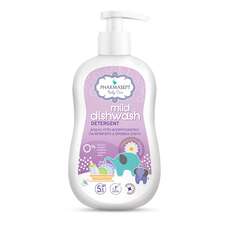 Pharmasept Baby Care Mild Dishwash Detergent, Απαλό Υγρό Απορρυπαντικό για Βρεφικά Σκεύη & Μπιμπερό, 400ml