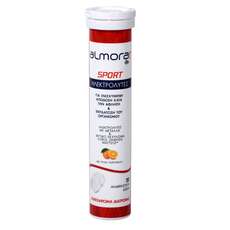Elpen Almora Plus Sport για Αθλητές- Ηλεκτρολύτες με Ασβέστιο, Μαγνήσιο και Citrus Sinensis- Για ενισχυμένη απόδοση στην άθληση & ενυδάτωση  20 Αναβράζοντα Δισκία
