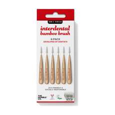 The Humble Co. Interdental Bamboo Brush Size 2 - 0.50 mm Red 6τμχ
