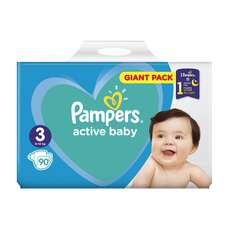 Pampers Active Baby Giant Pack No.3 (6-10kg) 90τμχ