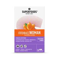 Superfoods Hippophaes Ιπποφαές Woman 30 Μαλακές Κάψουλες