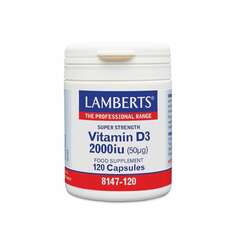 Lamberts Vitamin D3 2000iu 50μg 120 καψουλες
