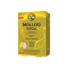 Moller's Total Plus Συμπλήρωμα Διατροφής 28 Κάψουλες & 28 Ταμπλέτες