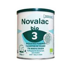 Novalac Bio 3 Βιολογικό Γάλα σε Σκόνη για Παιδιά από 1 έως 3 Ετών 400g