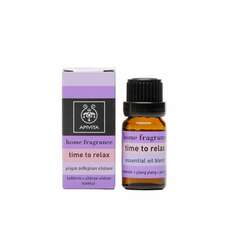 Apivita Essential Oil Time Τo Relax Μίγμα Αιθερίων Ελαίων με Λεβάντα, Γιασεμί & Υλανγκ Υλανγκ, 10ml