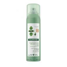 Klorane Ortie, Dry Shampoo για Λιπαρά Καστανά/Μαύρα Μαλλιά με Τσουκνίδα 150ml