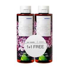 Korres Πακέτο Προσφοράς enewing Body Cleanser Lilac Αφρόλουτρο Gel Πασχαλιά 1+1 Δώρο 2x250ml