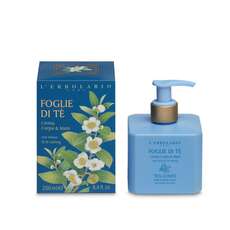 L 'Erbolario Foglie Di Te Crema Corpo & Mani Γαλακτωμα 250ml