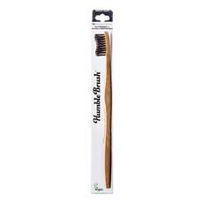 The Humble Co. Toothbrush Bamboo Black Μαύρη Οδοντόβουρτσα Απο Μπαμπού Adult Soft 1 τμχ
