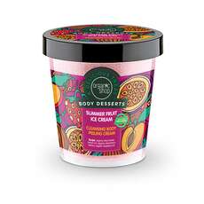 Organic Shop Body Desserts Summer Fruit Ice Cream Καθαριστικό Peeling Σώματος 450ml