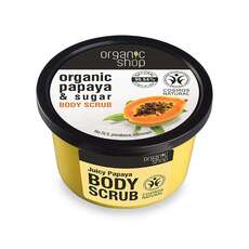 Οganic Shop Juicy Papaya & Sugar Body Scrub 250ml