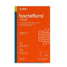 Olonea BacteFlora Plus Συνδυασμός υψηλής συγκέντρωσης Προβιοτικών ευρέως φάσματος & Πρεβιοτικού, 30 vcaps