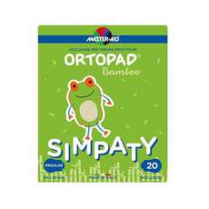 Master Aid Ortopad Regular Simpaty Cotton Παιδικά Οφθαλμικά Αυτοκόλλητα για Στραβισμό (8,5x5,9cm), 20 τεμάχια