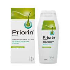 Bayer Priorin Σαμπουάν PRIORIN Για κανονικά / ξηρά μαλλιά 200ml