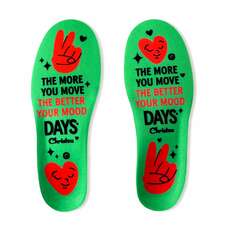 Christou 1910 Ανατομικοί Πάτοι Move Your Mood Comfy για παιδιά Πράσινο No 26-28 2τμχ