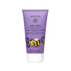 Apivita Mini Bees Gentle Kids Conditioner Blueberry & Honey, Μαλακτική Κρέμα Μαλλιών για Παιδιά Μύρτιλο & Μέλι 150ml