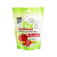 Intermed Slim fix Gummies 500mg Ζελεδάκια για την Απώλεια Βάρους με γλυκομαννάνη, με γεύση Φράουλα, 210g 42 gummies