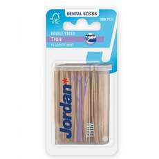 Jordan* Dental Sticks Thin Οδοντογλυφίδες, 100 τεμάχια