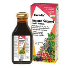 Powerhealth Floradix Immune Support Liquid Formula Συμπλήρωμα Διατροφής για Ενίσχυση του Ανοσοποιητικού, 250ml