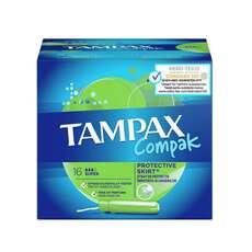 Tampax Compak Super Tampons Ταμπόν Με Απλικατέρ Υψηλής Απορροφητικότητας 16 τεμάχια