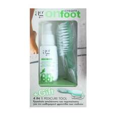 AG PHARM Σετ με OnFoot Cream Κρέμα Ποδιών 100ml & Δώρο 4in1 Pedicure Tool Εργαλείο Περιποίησης 1τμχ