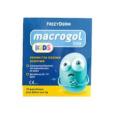 Frezyderm Macrogol 3350 Kids Συμπτωματική Θεραπεία της Δυσκοιλιότητας Παιδιών σε Σκόνη, 20x4g