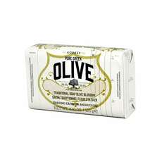 Korres Pure Greek Olive Tradional Soap Olive Blossom Παραδοσιακό Πράσινο Σαπούνι με Άνθη Ελιάς, 125g
