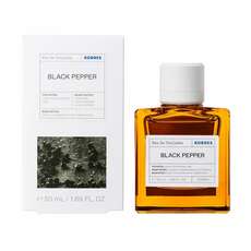 Korres Eau De Toilette Black Pepper Ανδρικό Άρωμα Μαύρο Πιπέρι, 50ml