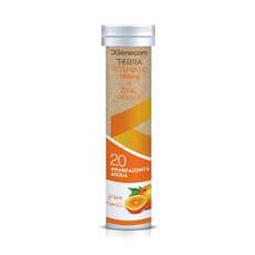 Genecom Terra Vitamin C 1000 mg & Zinc Γεύση Πορτοκάλι, 20eff. tabs