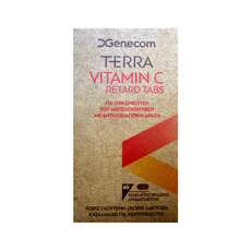 Genecom Terra Vitamin C Retard Tabs, 60tabs