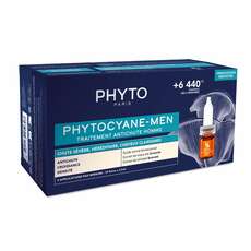 Phyto Phytocyane Anti-Hair Loss Treatment for Men Αγωγή Τριχόπτωσης για Άνδρες, 12amp x 3.5ml
