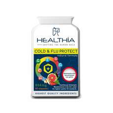 Healthia Cold & Flu Protect 894mg, 60caps