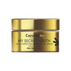 CannaOro Aντιγηραντική ενυδατική κρέμα προσώπου “My Secret Youth” CBD 700mg 50ml