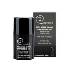 Benelica Men After Shave Energizing Gel με έκκριμα Σαλιγκαριού 50ml