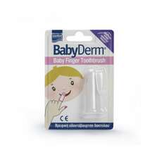 Intermed Babyderm Baby Finger Toothbrush 3m+ Βρεφική Οδοντόβουρτσα Δαχτύλου 1τμχ