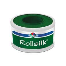 MasterAid Rollsilk Ρολό Μετάξι (Λευκό) Διάστασης 5Mx2,5Cm 1τεμ